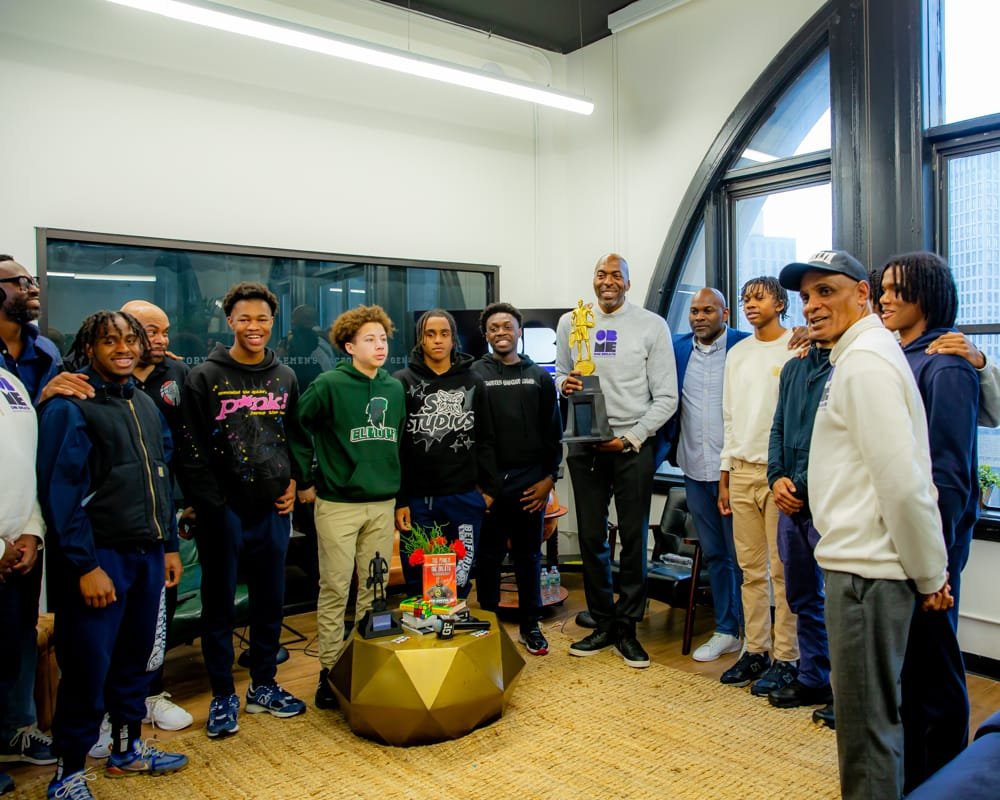 Group photo after the fireside chat