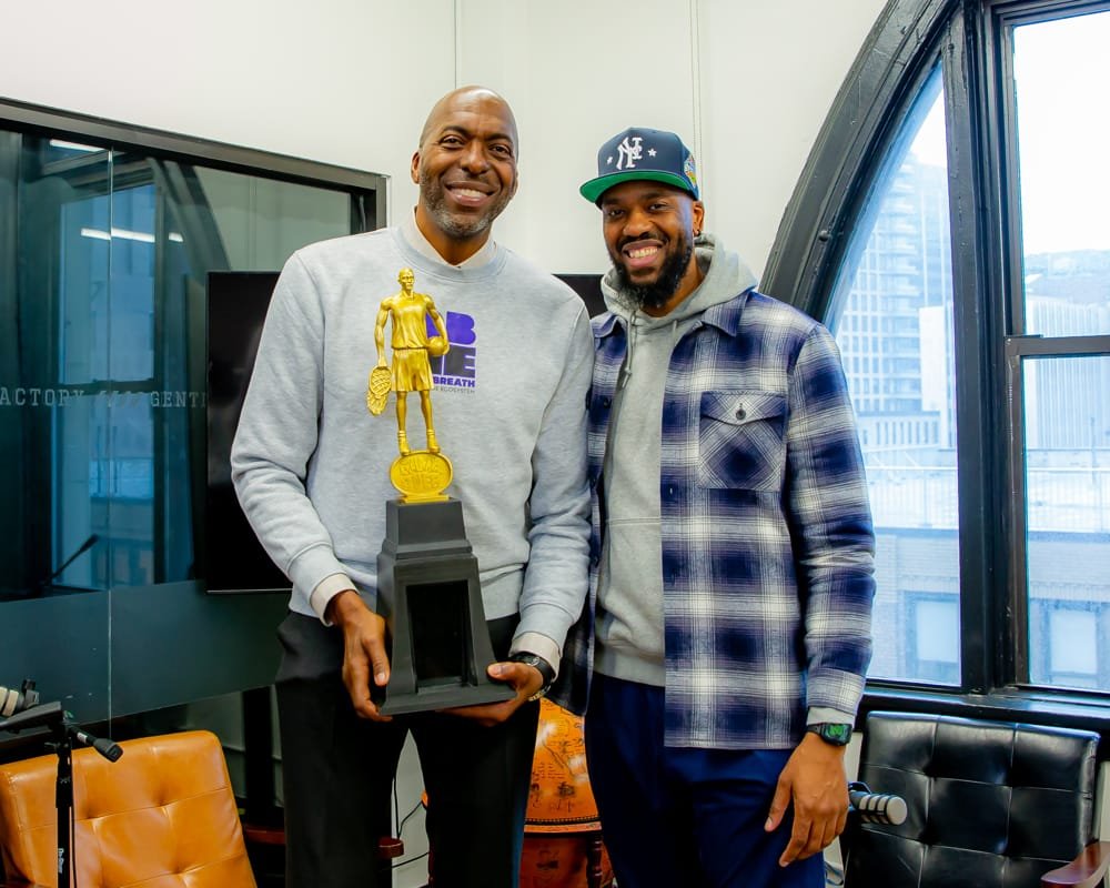 John Salley with a guest