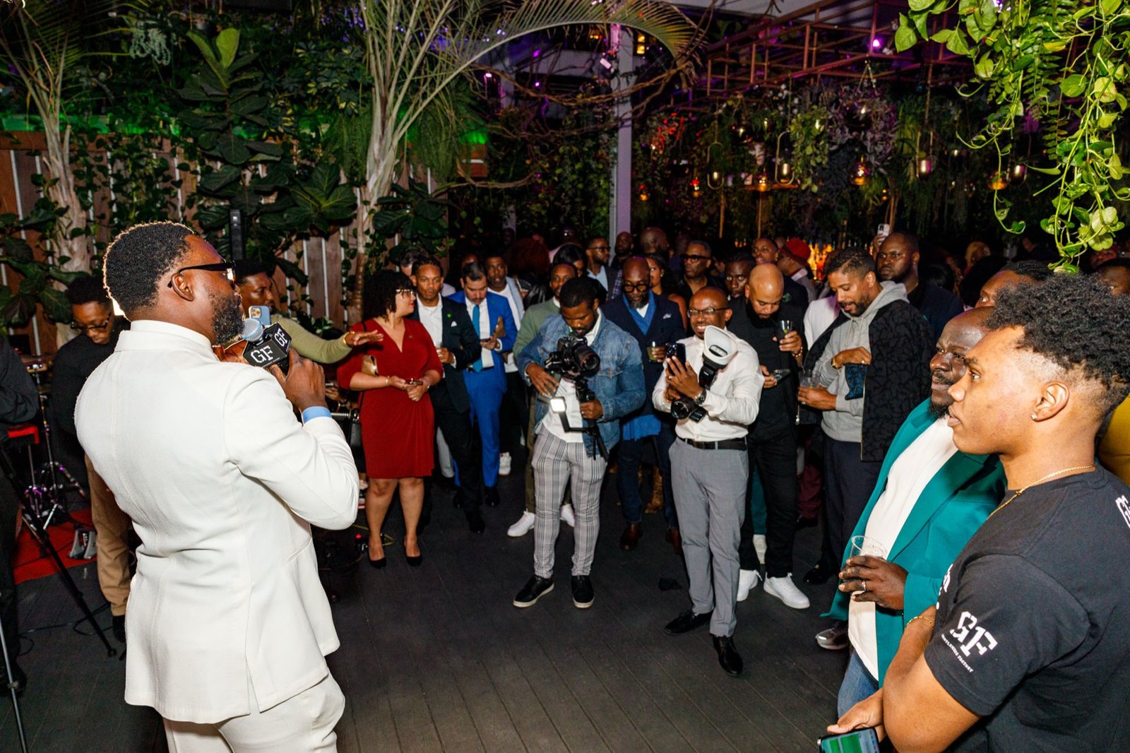 Gentlemen's Factory rooftop gathering