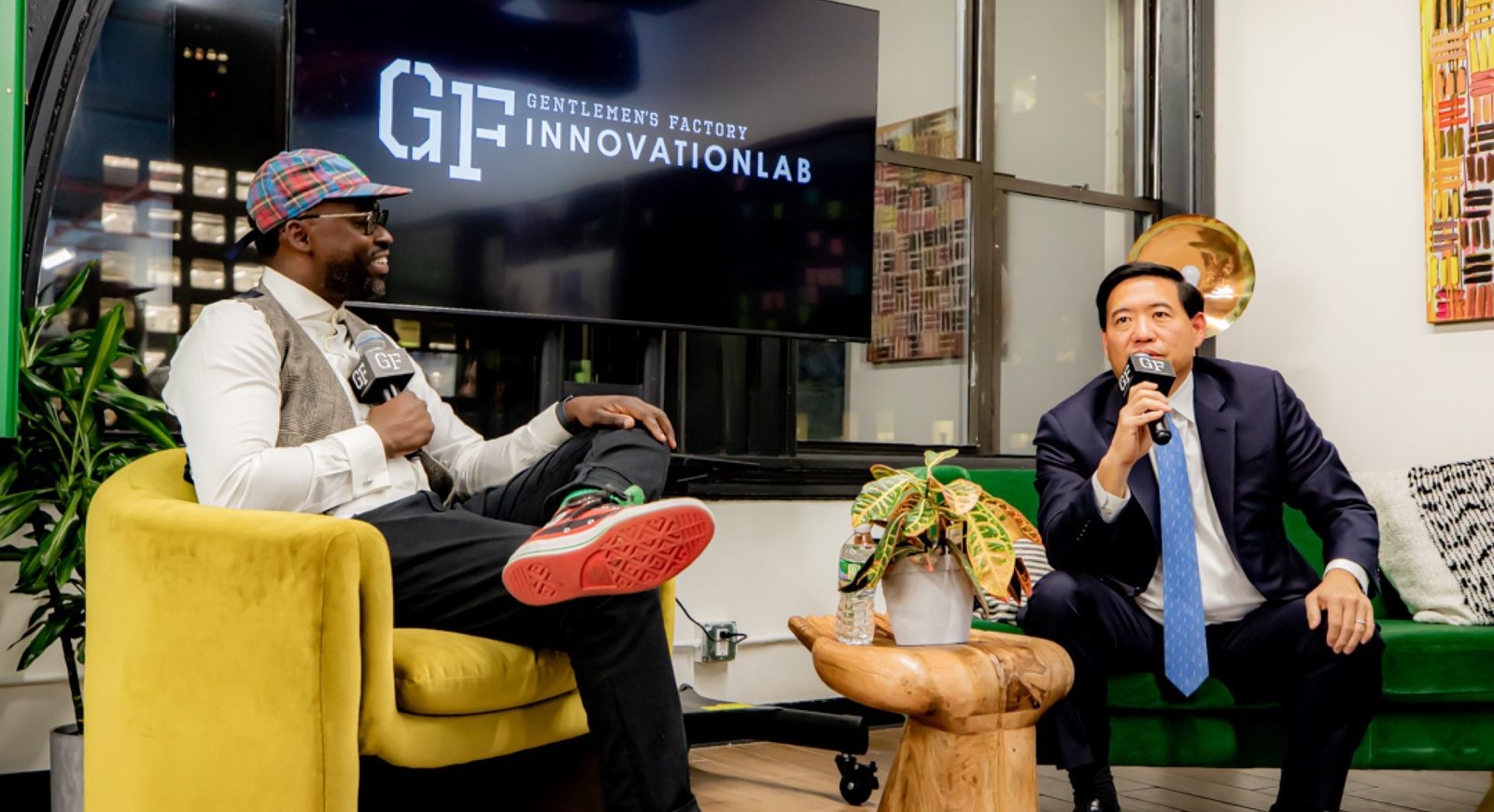 Facilitated conversation at the GF Innovation Lab