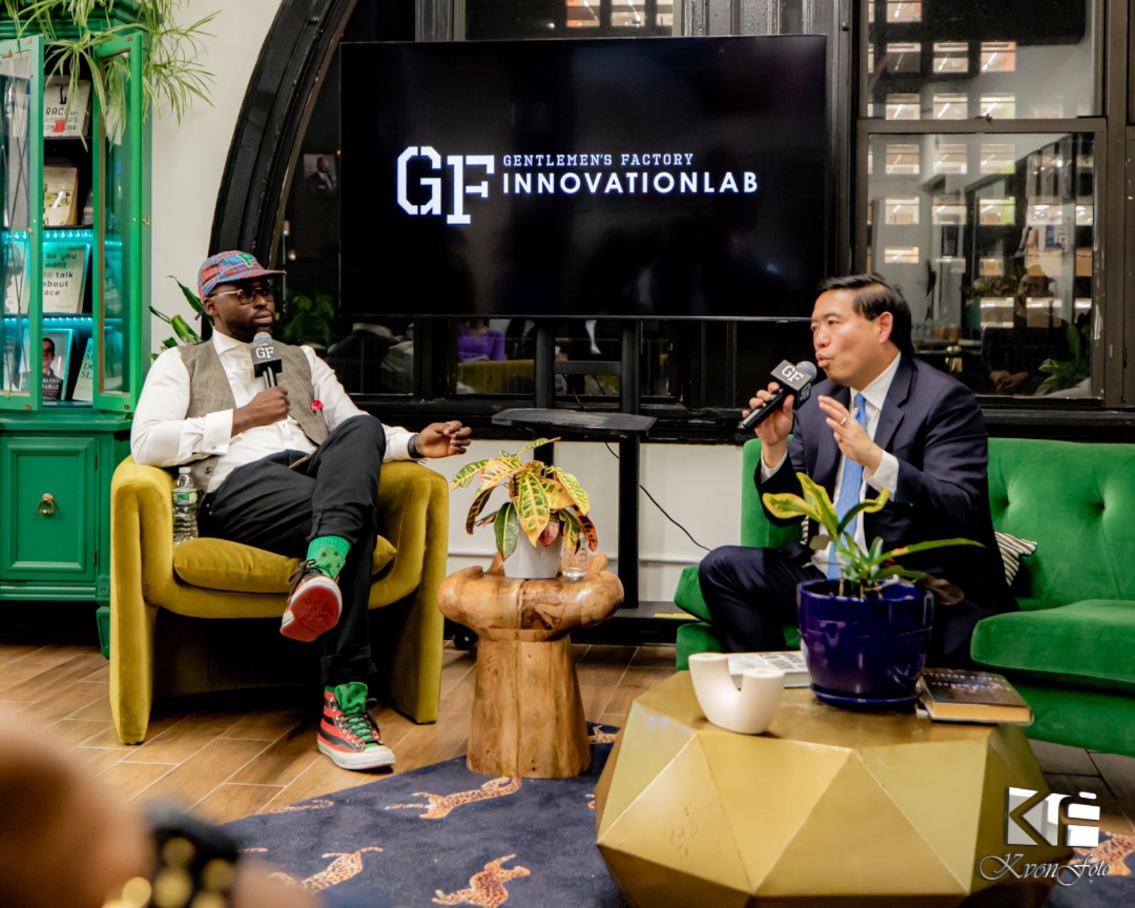 A panel discussion informing Gentlemen's Factory research and policy work